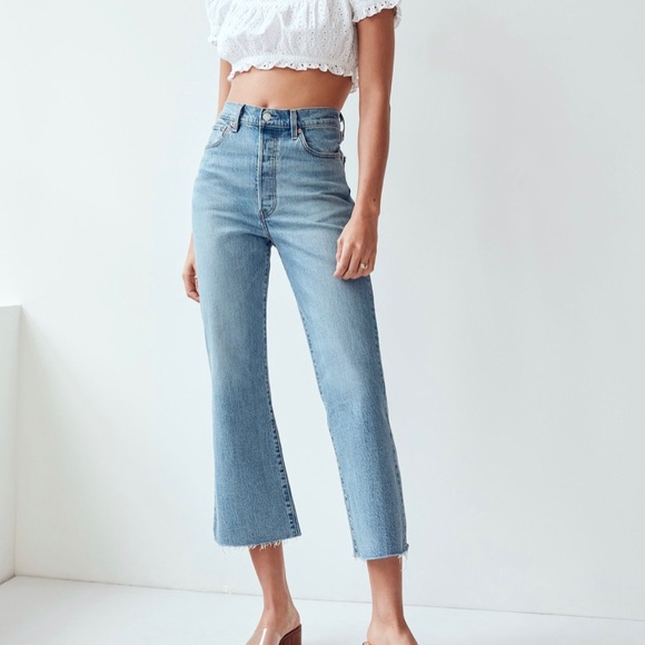 Levi's Denim - Levi’s Ribcage Crop Flare Jeans